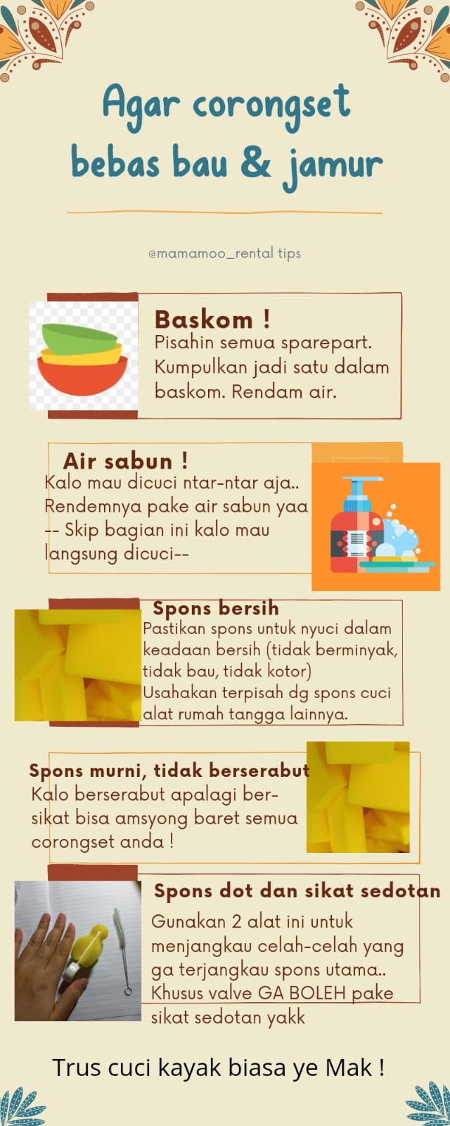 TIPS MERAWAT POMPA ASI